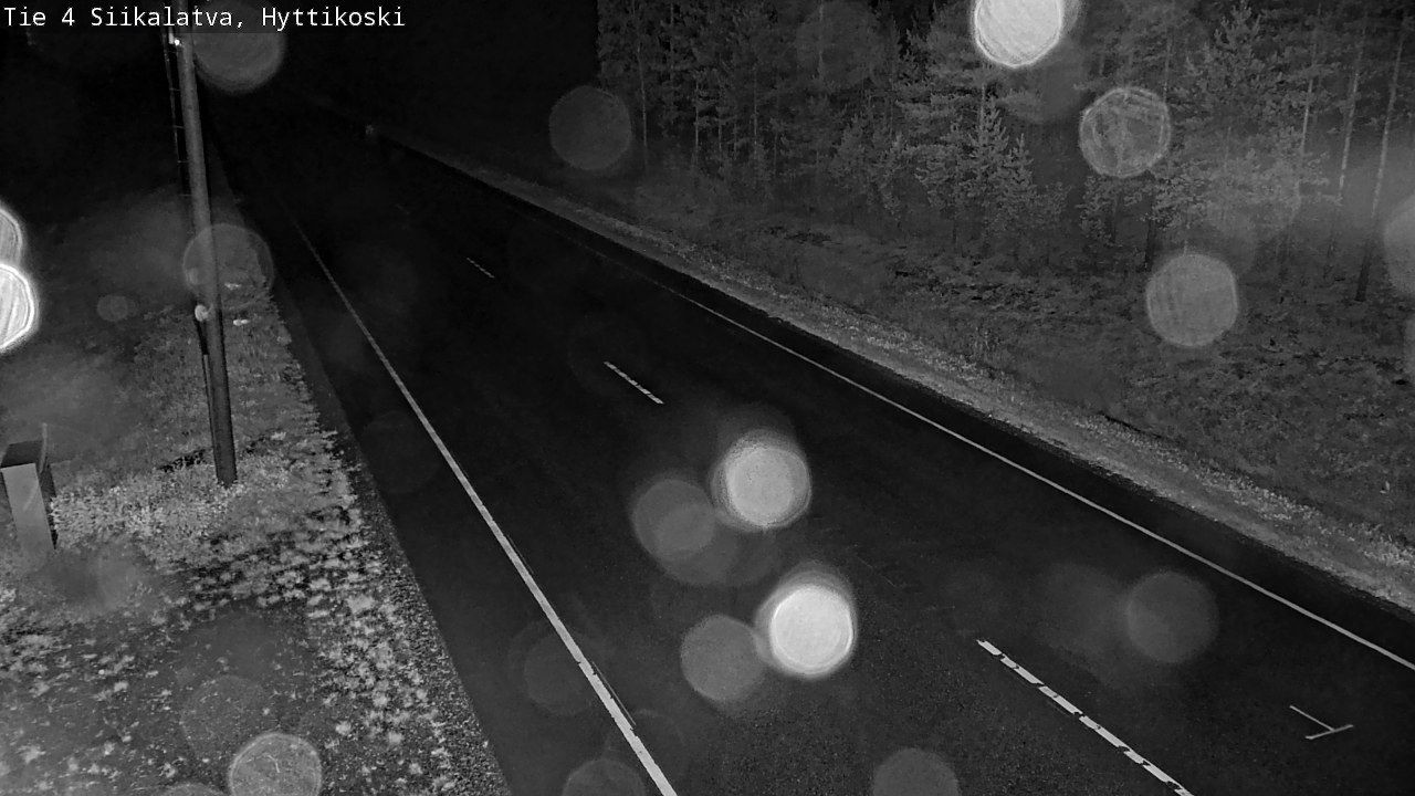 Weather Camera Image Road 4 Siikalatva, Hyttikoski, Siikalatva, Pohjois-Pohjanmaa