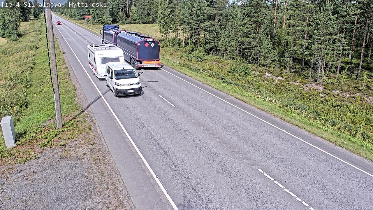 Kelikamerat Kuva Tie 4 Siikalatva, Hyttikoski, Siikalatva, Pohjois-Pohjanmaa