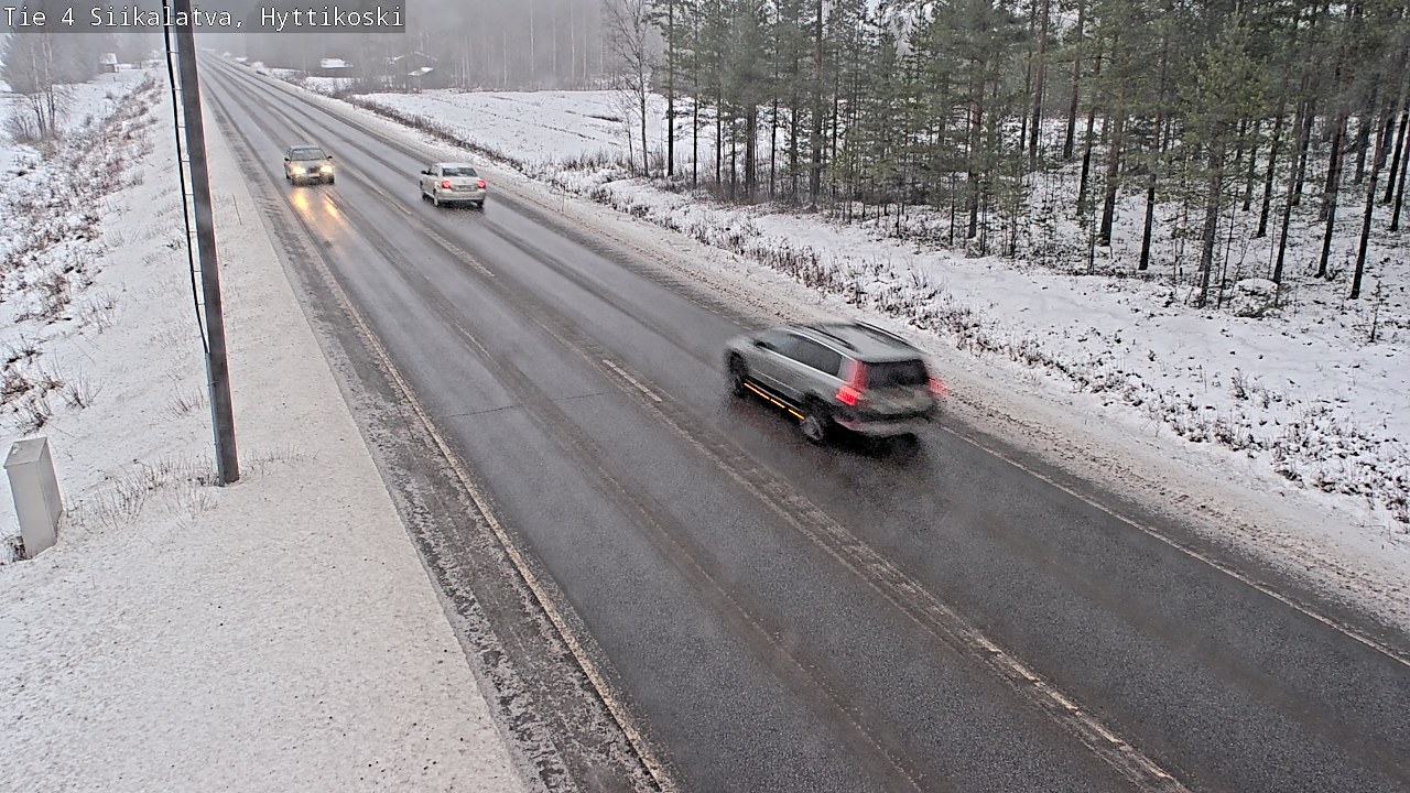 Weather Camera Image Road 4 Siikalatva, Hyttikoski, Siikalatva, Pohjois-Pohjanmaa