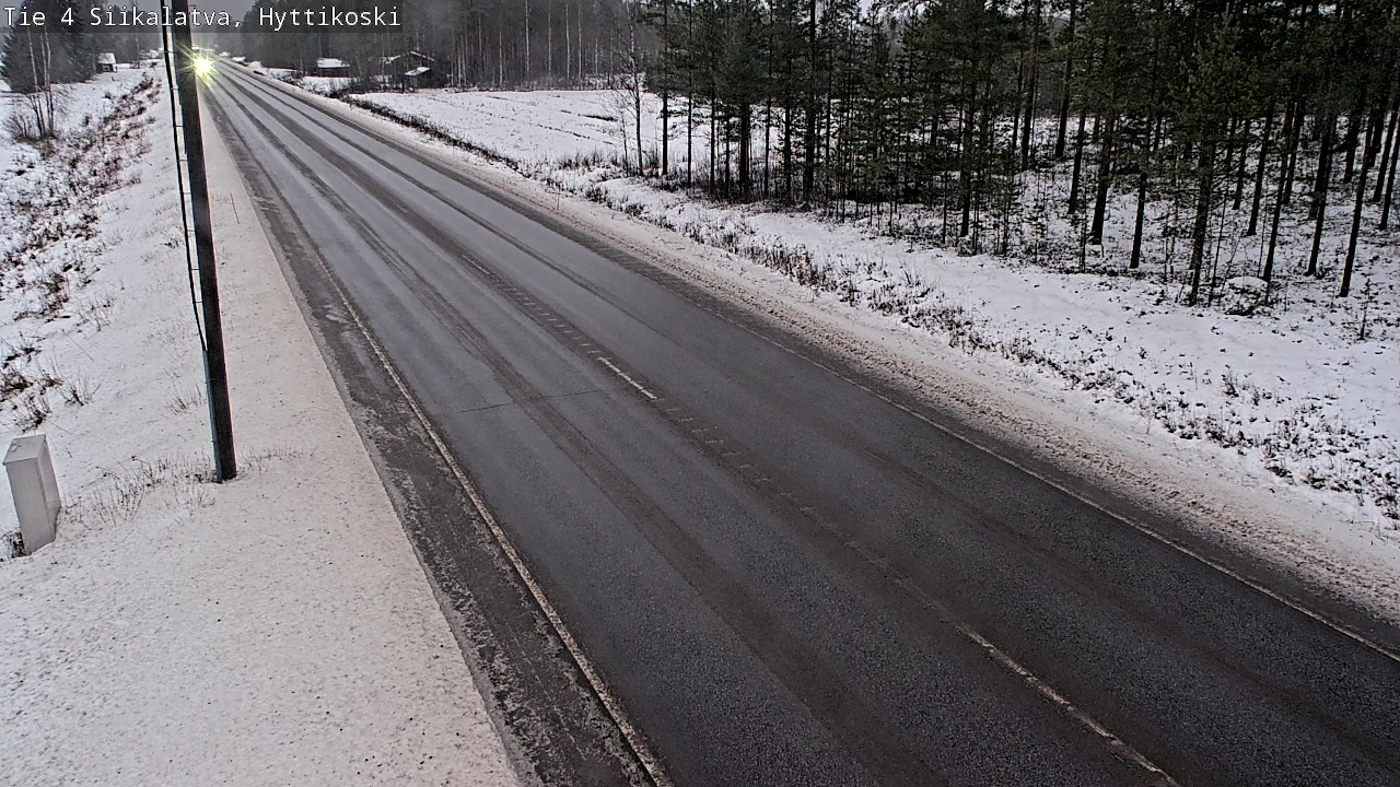 Weather Camera Image Road 4 Siikalatva, Hyttikoski, Siikalatva, Pohjois-Pohjanmaa