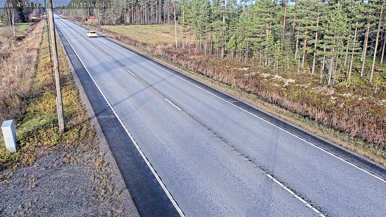 Kelikamerat Kuva Tie 4 Siikalatva, Hyttikoski, Siikalatva, Pohjois-Pohjanmaa