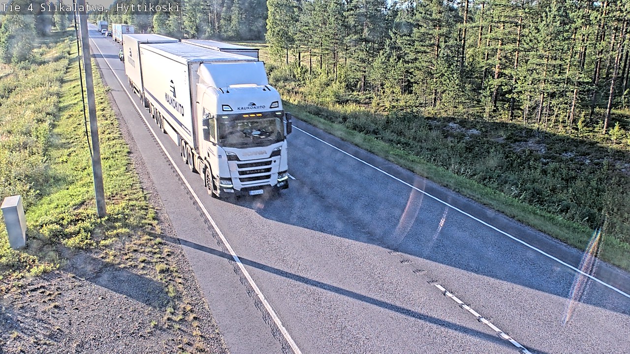 Weather Camera Image Road 4 Siikalatva, Hyttikoski, Siikalatva, Pohjois-Pohjanmaa