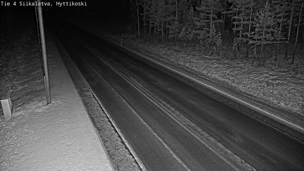 Weather Camera Image Road 4 Siikalatva, Hyttikoski, Siikalatva, Pohjois-Pohjanmaa