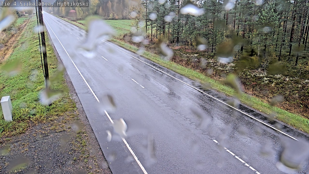 Weather Camera Image Road 4 Siikalatva, Hyttikoski, Siikalatva, Pohjois-Pohjanmaa