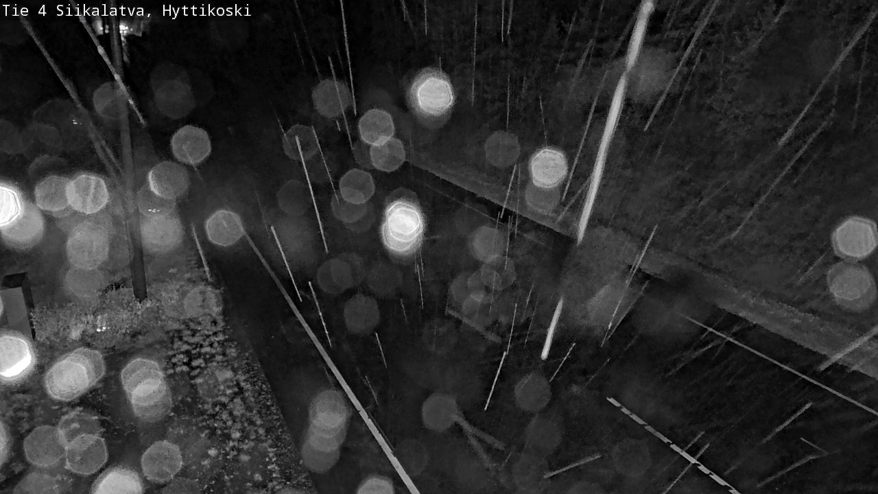 Weather Camera Image Road 4 Siikalatva, Hyttikoski, Siikalatva, Pohjois-Pohjanmaa