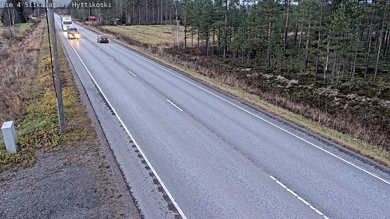 Kelikamerat Kuva Tie 4 Siikalatva, Hyttikoski, Siikalatva, Pohjois-Pohjanmaa