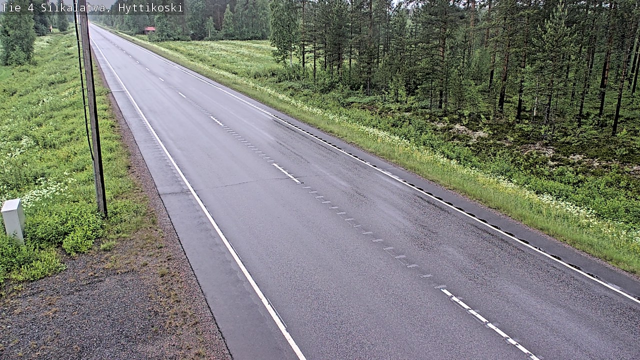 Kelikamerat Kuva Tie 4 Siikalatva, Hyttikoski, Siikalatva, Pohjois-Pohjanmaa