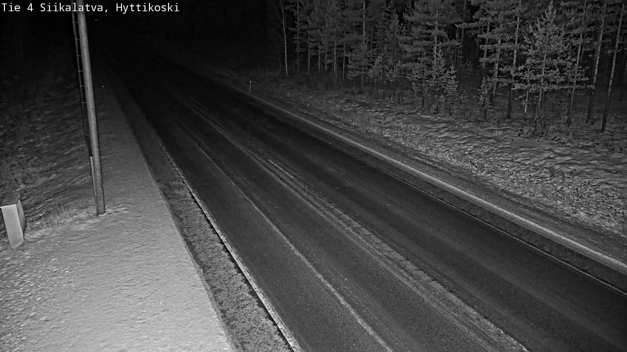 Weather Camera Image Road 4 Siikalatva, Hyttikoski, Siikalatva, Pohjois-Pohjanmaa