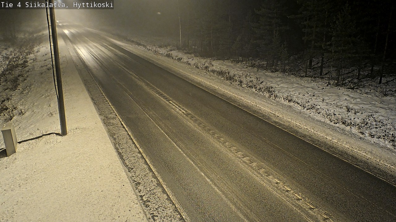 Weather Camera Image Road 4 Siikalatva, Hyttikoski, Siikalatva, Pohjois-Pohjanmaa