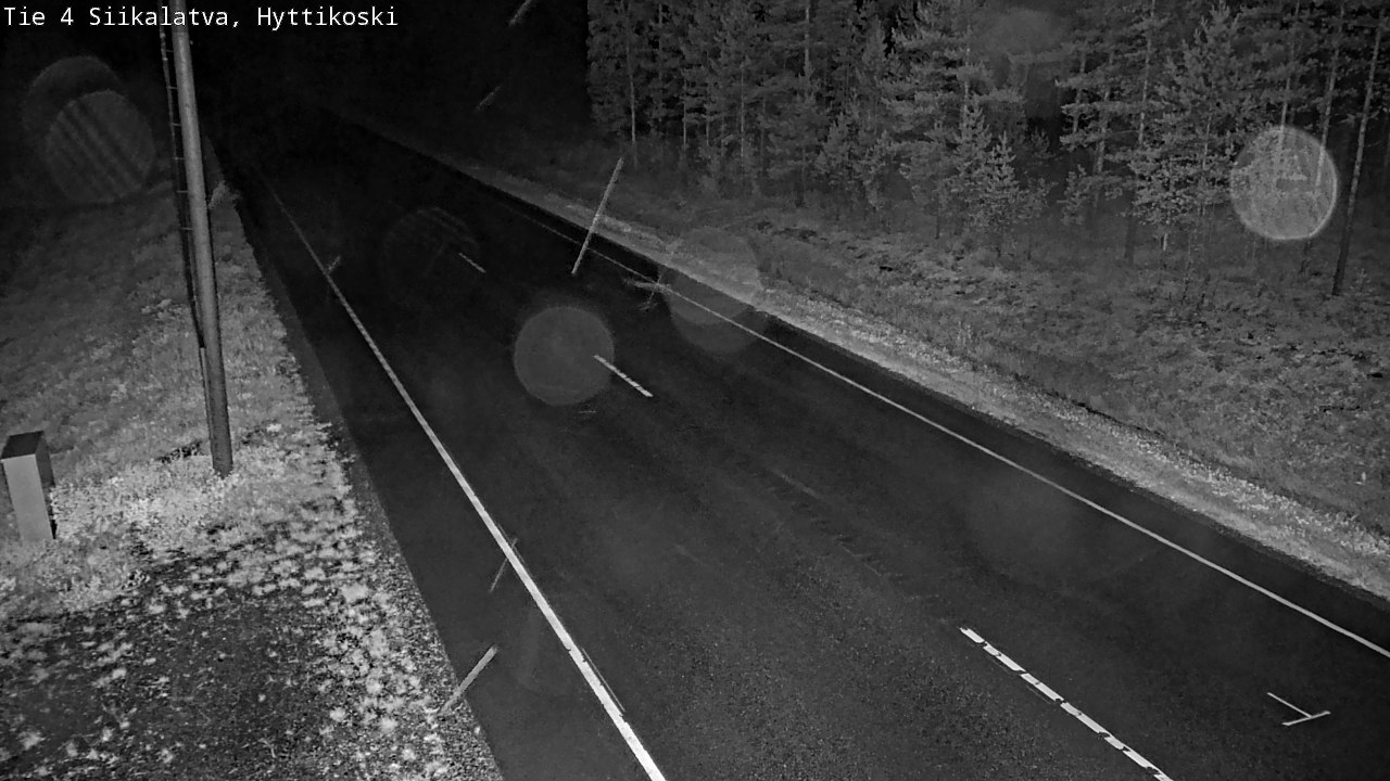Weather Camera Image Road 4 Siikalatva, Hyttikoski, Siikalatva, Pohjois-Pohjanmaa