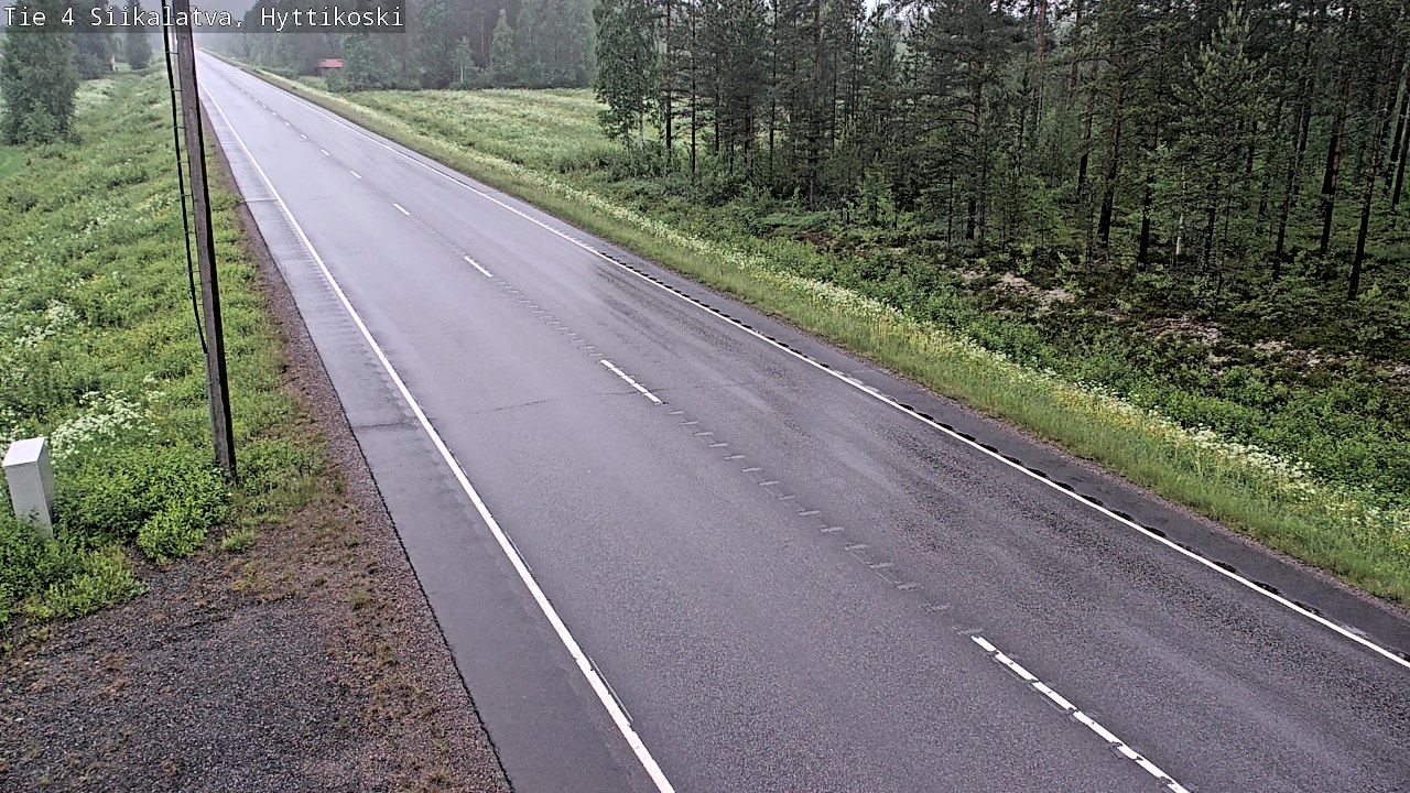 Kelikamerat Kuva Tie 4 Siikalatva, Hyttikoski, Siikalatva, Pohjois-Pohjanmaa