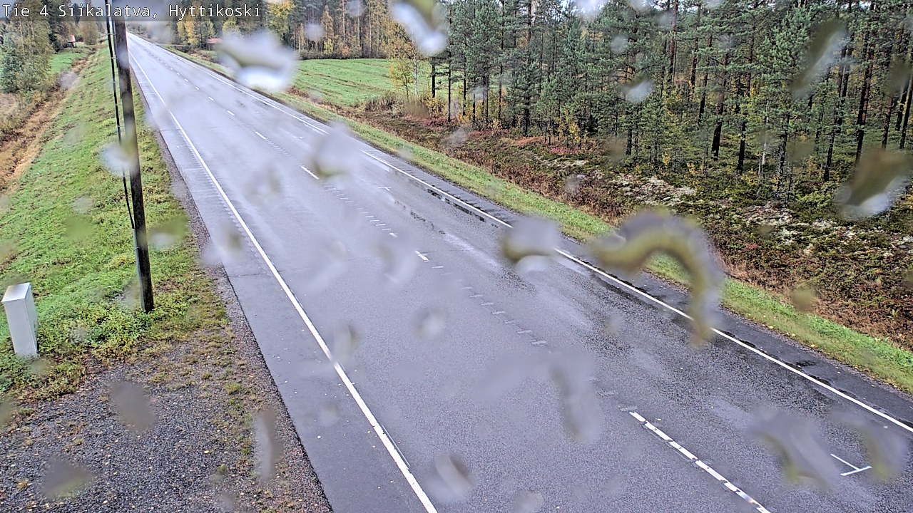 Weather Camera Image Road 4 Siikalatva, Hyttikoski, Siikalatva, Pohjois-Pohjanmaa