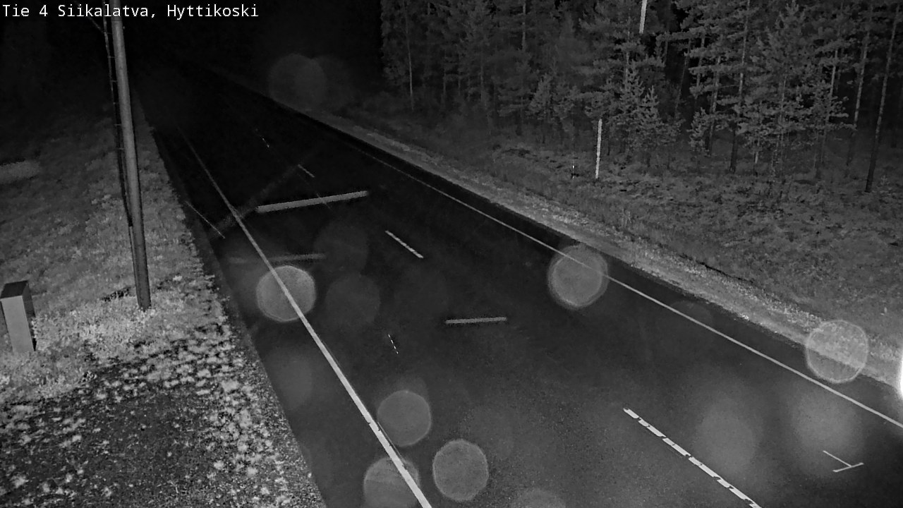 Weather Camera Image Road 4 Siikalatva, Hyttikoski, Siikalatva, Pohjois-Pohjanmaa