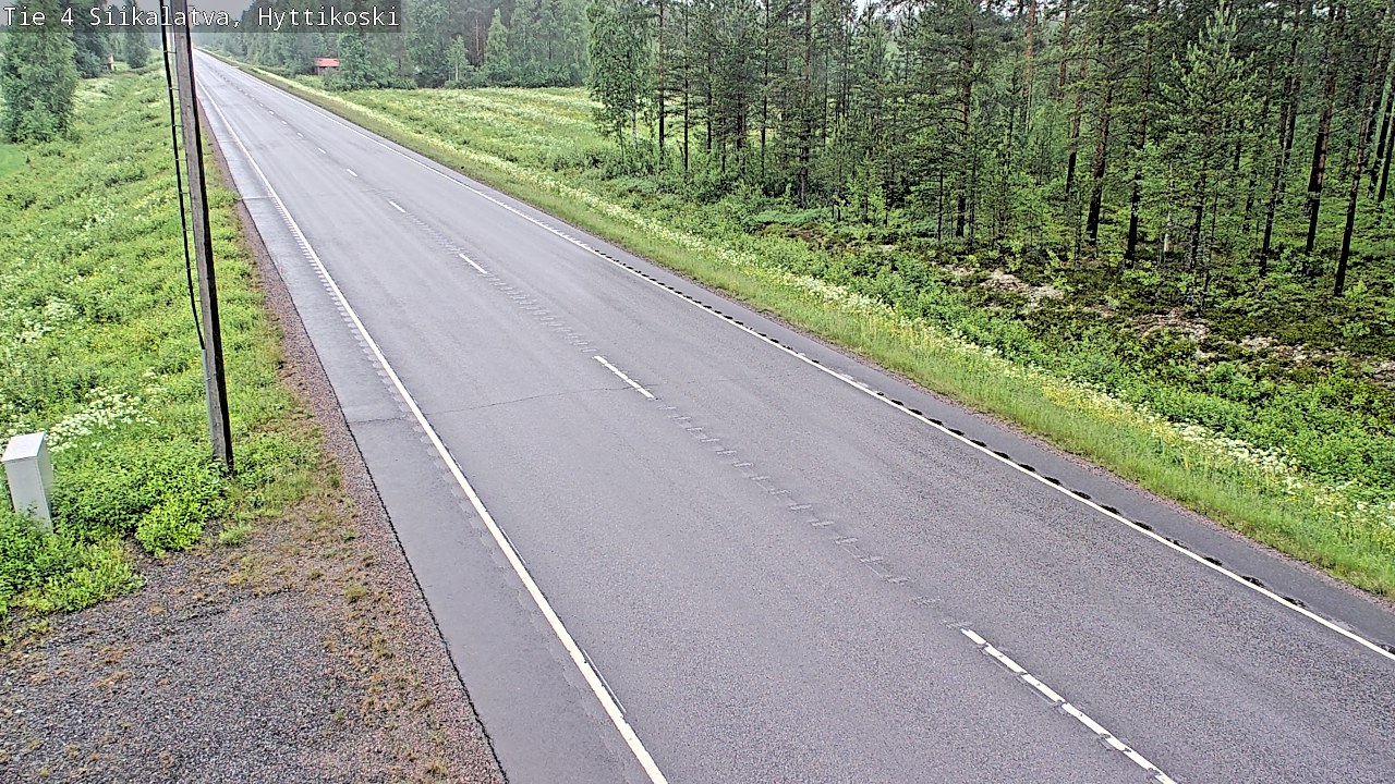 Kelikamerat Kuva Tie 4 Siikalatva, Hyttikoski, Siikalatva, Pohjois-Pohjanmaa