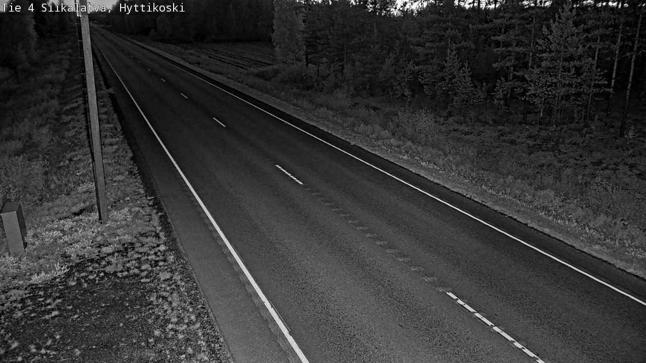 Weather Camera Image Road 4 Siikalatva, Hyttikoski, Siikalatva, Pohjois-Pohjanmaa