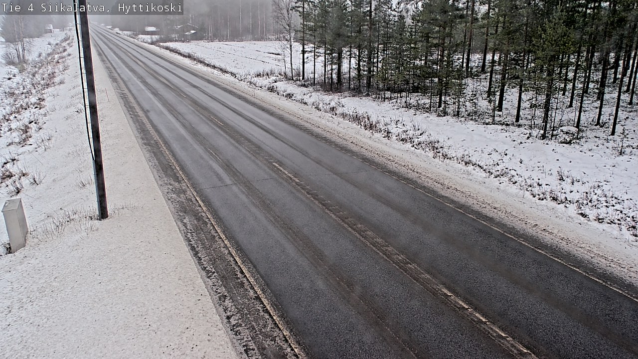 Weather Camera Image Road 4 Siikalatva, Hyttikoski, Siikalatva, Pohjois-Pohjanmaa
