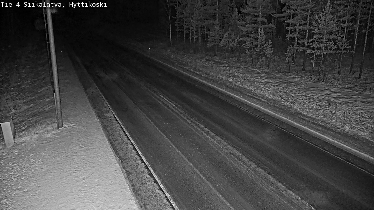 Weather Camera Image Road 4 Siikalatva, Hyttikoski, Siikalatva, Pohjois-Pohjanmaa