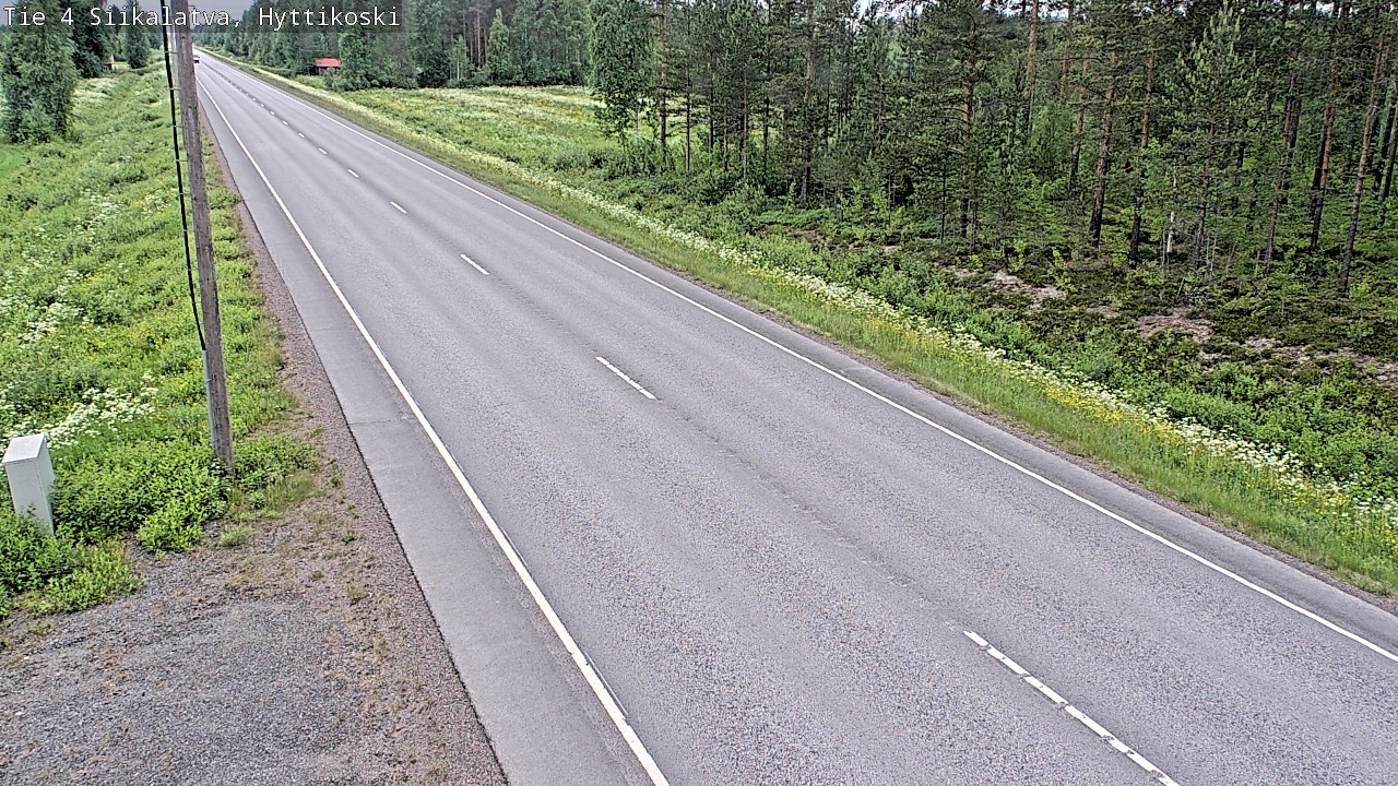 Kelikamerat Kuva Tie 4 Siikalatva, Hyttikoski, Siikalatva, Pohjois-Pohjanmaa
