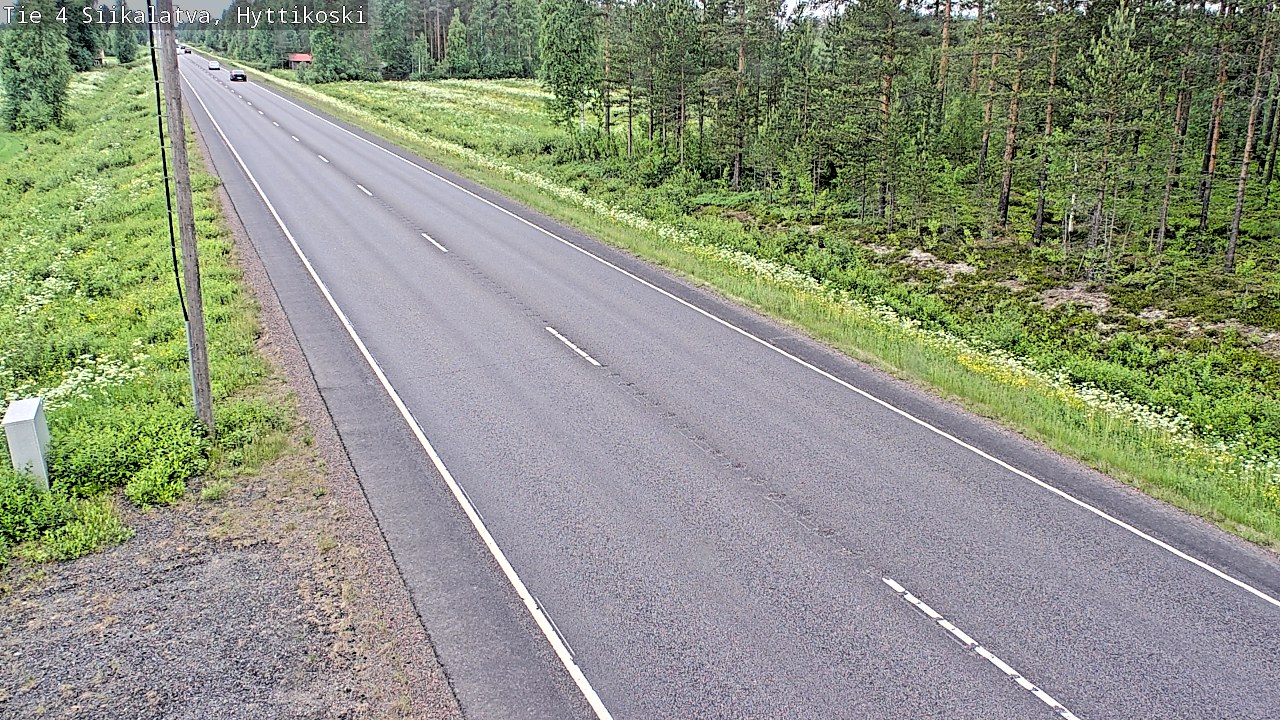Kelikamerat Kuva Tie 4 Siikalatva, Hyttikoski, Siikalatva, Pohjois-Pohjanmaa