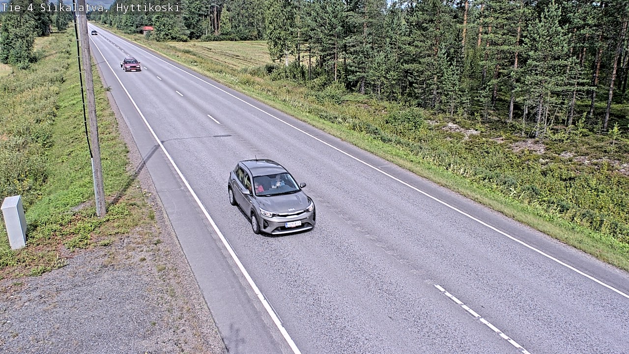 Kelikamerat Kuva Tie 4 Siikalatva, Hyttikoski, Siikalatva, Pohjois-Pohjanmaa