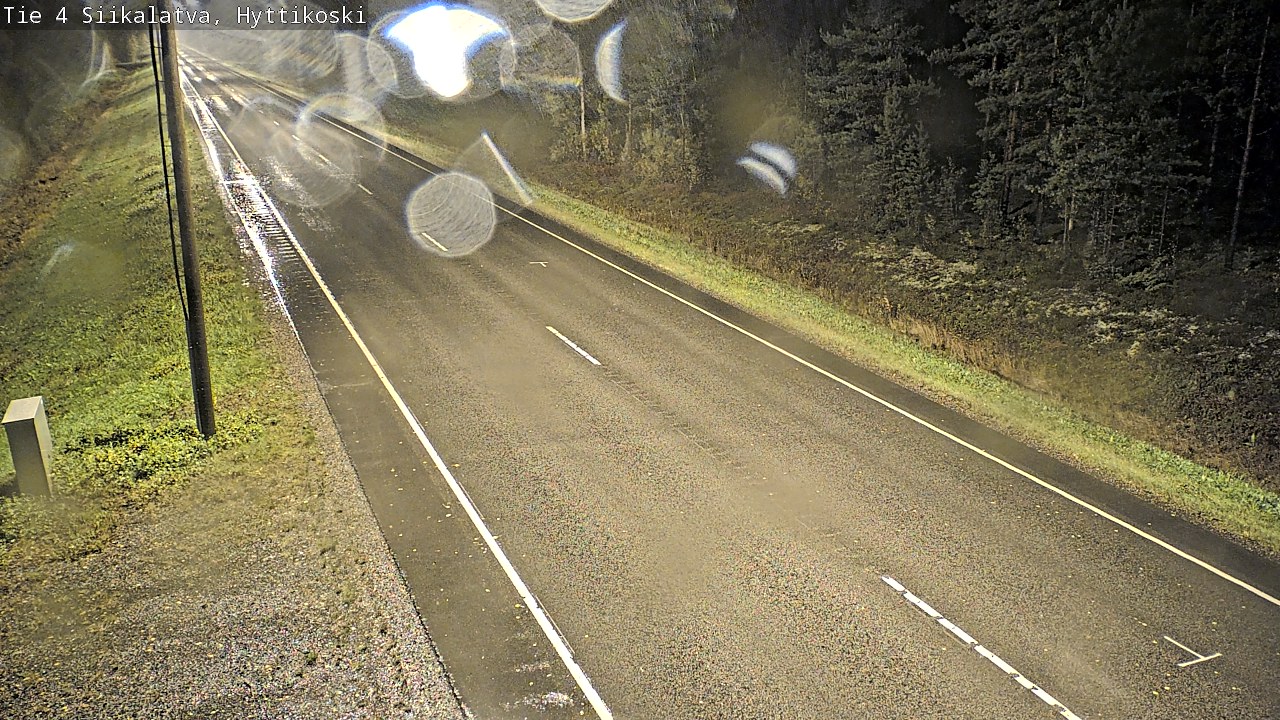 Weather Camera Image Road 4 Siikalatva, Hyttikoski, Siikalatva, Pohjois-Pohjanmaa