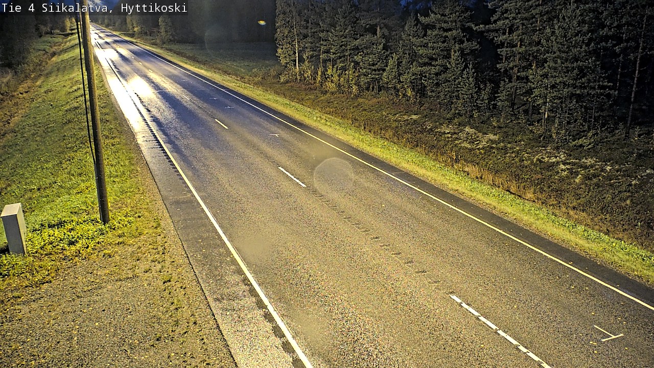 Weather Camera Image Road 4 Siikalatva, Hyttikoski, Siikalatva, Pohjois-Pohjanmaa