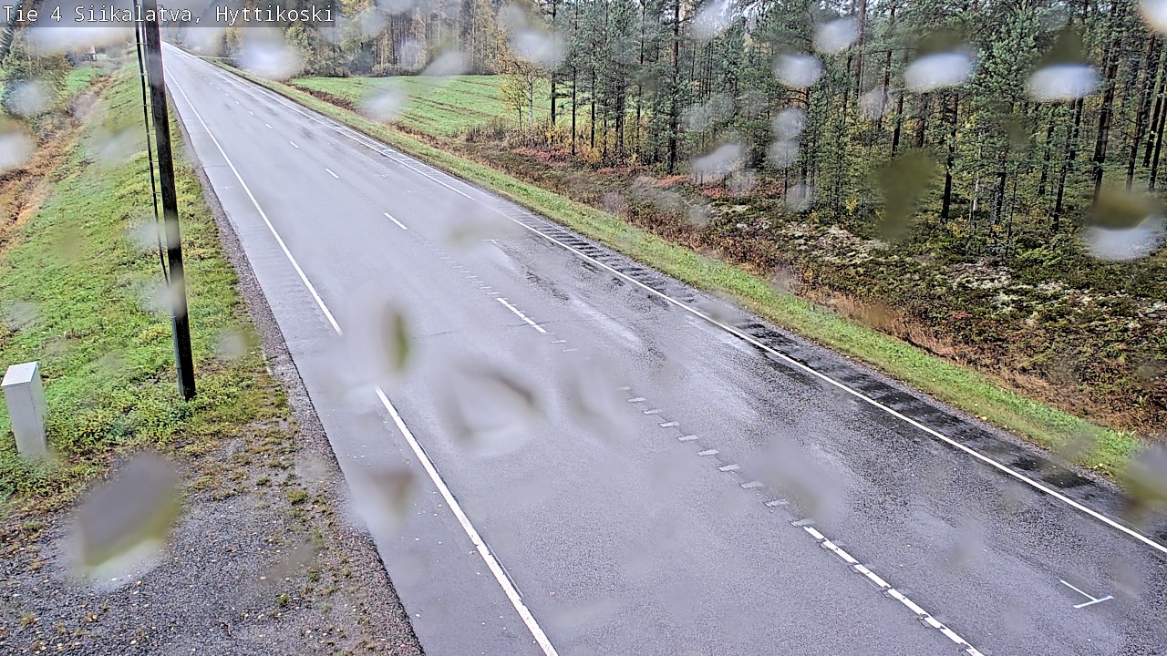 Weather Camera Image Road 4 Siikalatva, Hyttikoski, Siikalatva, Pohjois-Pohjanmaa