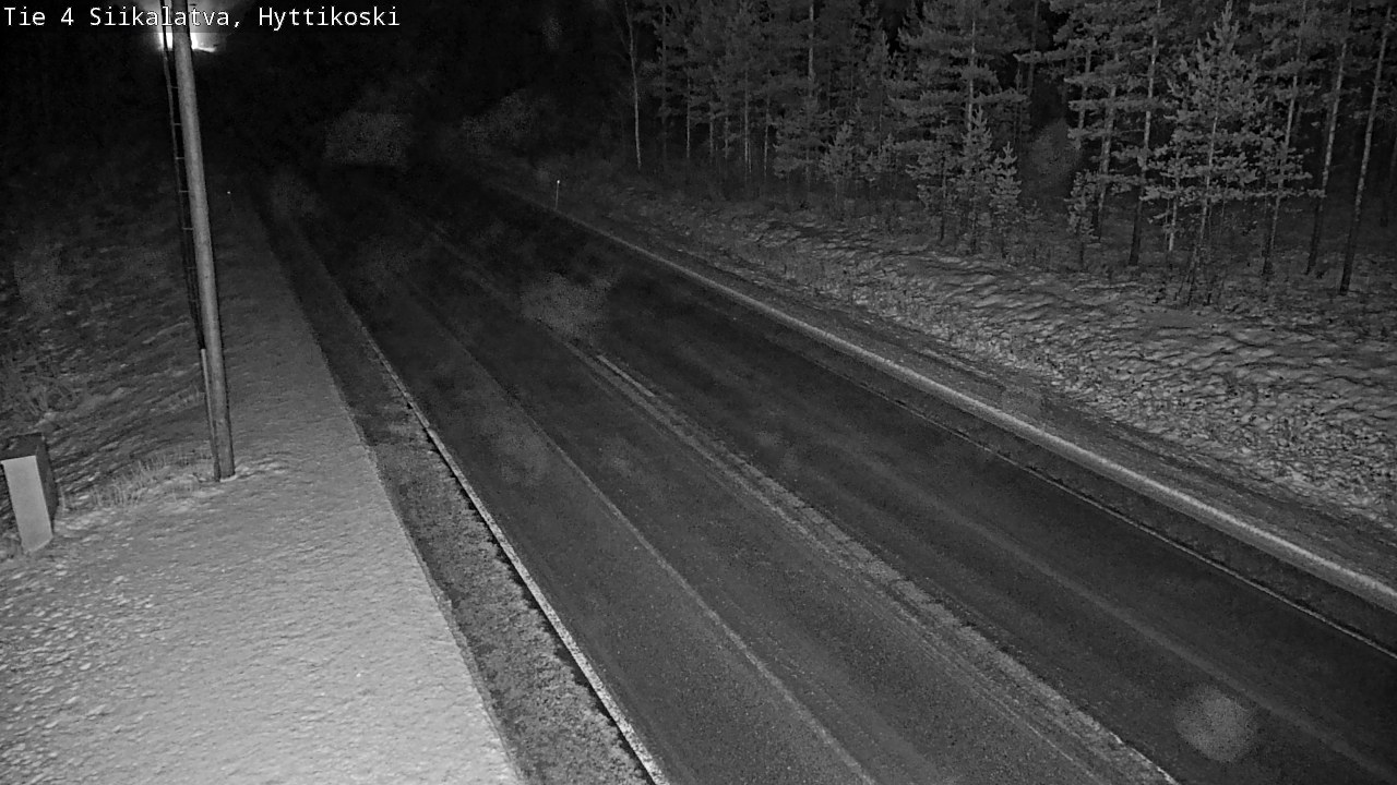 Weather Camera Image Road 4 Siikalatva, Hyttikoski, Siikalatva, Pohjois-Pohjanmaa