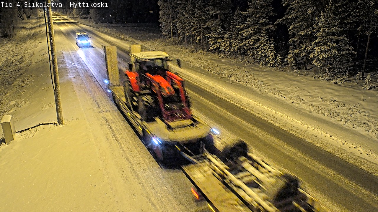Kelikamerat Kuva Tie 4 Siikalatva, Hyttikoski, Siikalatva, Pohjois-Pohjanmaa