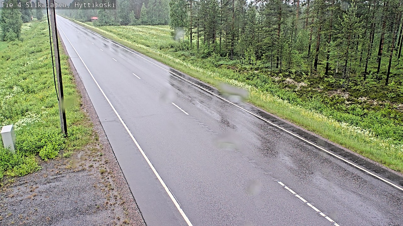 Kelikamerat Kuva Tie 4 Siikalatva, Hyttikoski, Siikalatva, Pohjois-Pohjanmaa