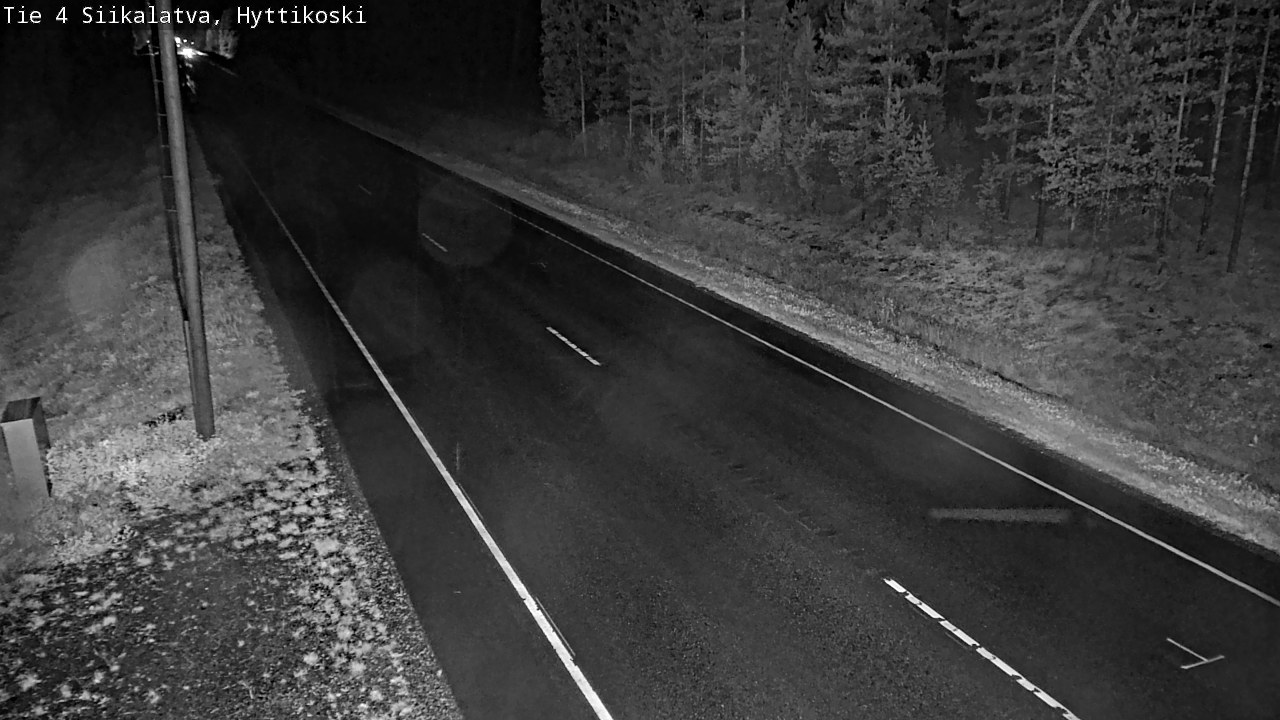 Weather Camera Image Road 4 Siikalatva, Hyttikoski, Siikalatva, Pohjois-Pohjanmaa