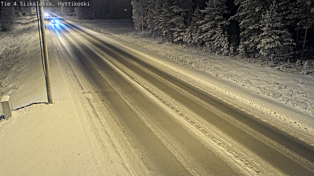 Weather Camera Image Road 4 Siikalatva, Hyttikoski, Siikalatva, Pohjois-Pohjanmaa