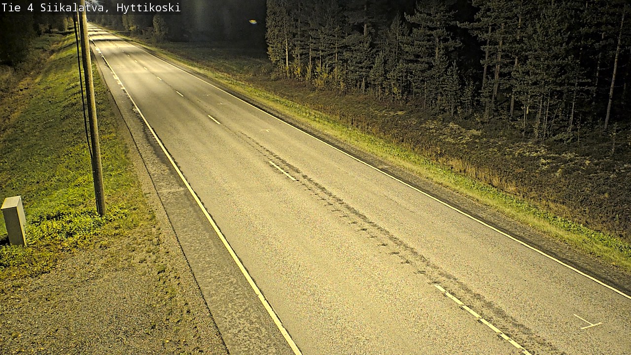 Weather Camera Image Road 4 Siikalatva, Hyttikoski, Siikalatva, Pohjois-Pohjanmaa