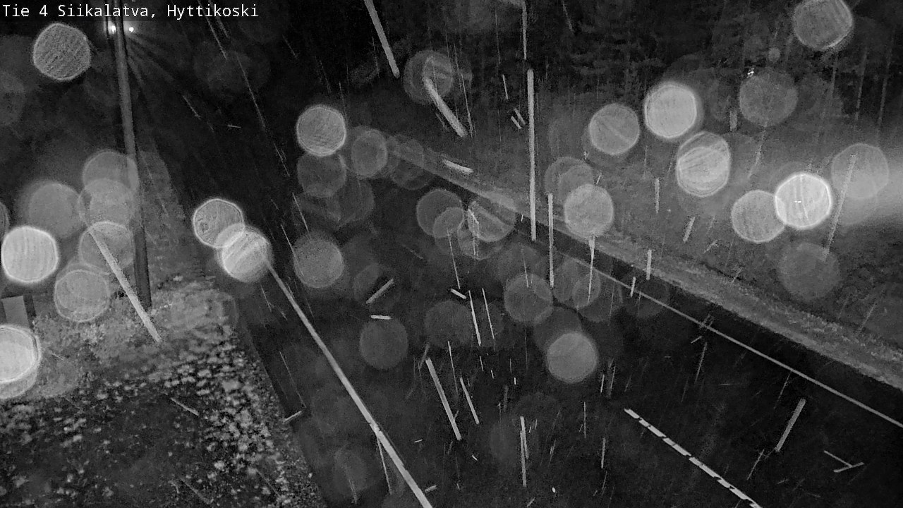 Weather Camera Image Road 4 Siikalatva, Hyttikoski, Siikalatva, Pohjois-Pohjanmaa