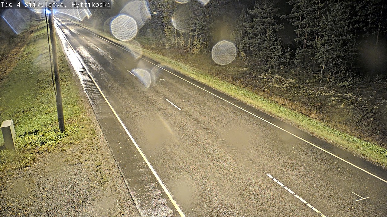 Weather Camera Image Road 4 Siikalatva, Hyttikoski, Siikalatva, Pohjois-Pohjanmaa