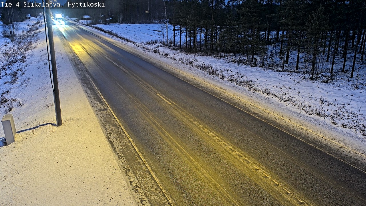 Weather Camera Image Road 4 Siikalatva, Hyttikoski, Siikalatva, Pohjois-Pohjanmaa
