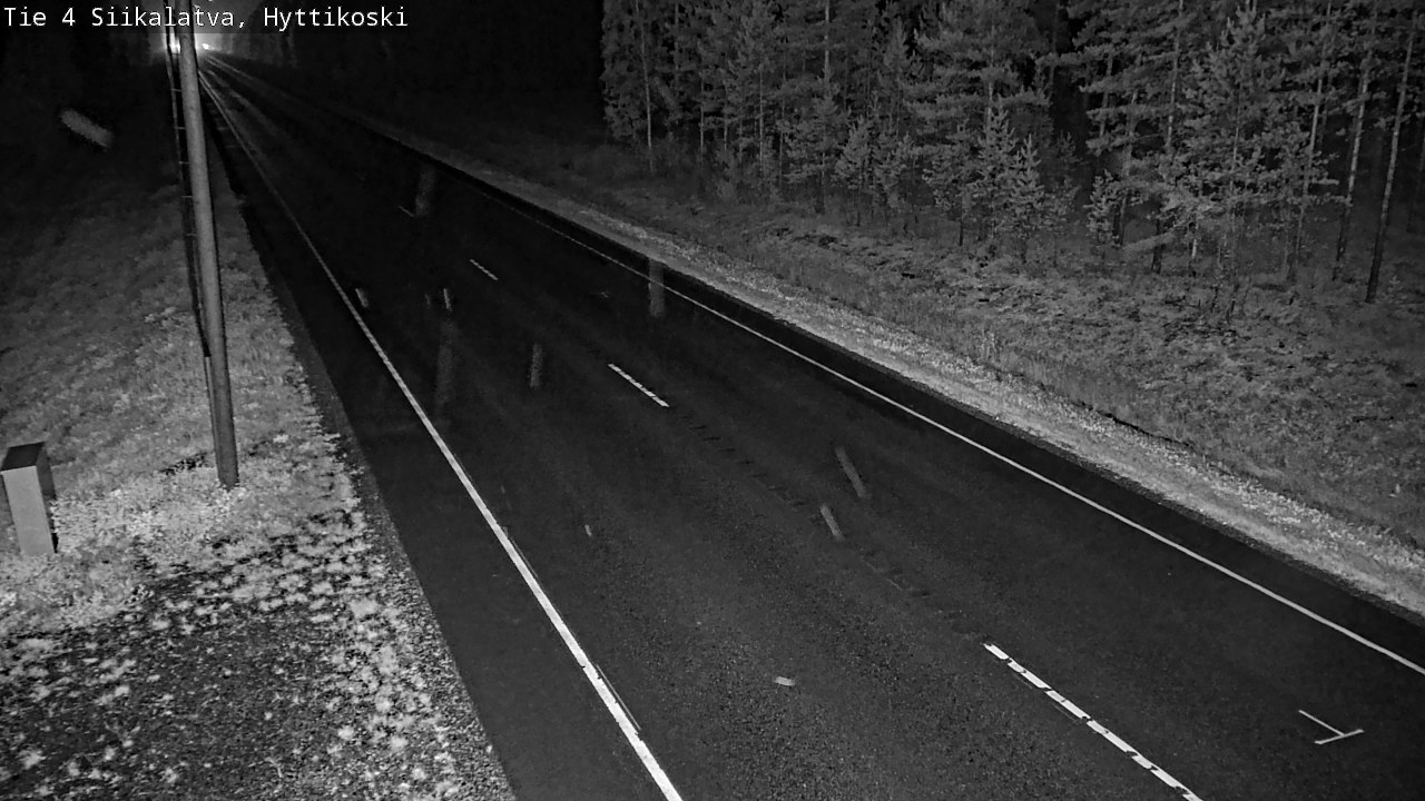 Weather Camera Image Road 4 Siikalatva, Hyttikoski, Siikalatva, Pohjois-Pohjanmaa