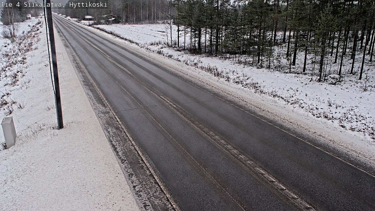 Weather Camera Image Road 4 Siikalatva, Hyttikoski, Siikalatva, Pohjois-Pohjanmaa