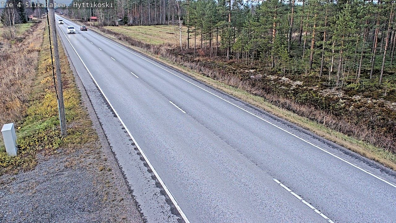 Kelikamerat Kuva Tie 4 Siikalatva, Hyttikoski, Siikalatva, Pohjois-Pohjanmaa