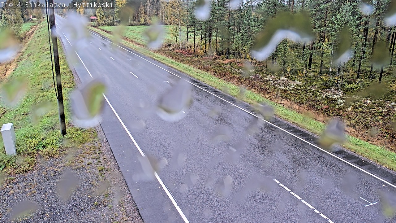 Weather Camera Image Road 4 Siikalatva, Hyttikoski, Siikalatva, Pohjois-Pohjanmaa