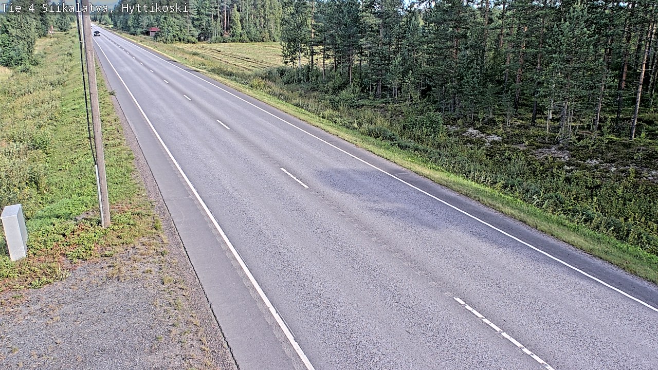 Kelikamerat Kuva Tie 4 Siikalatva, Hyttikoski, Siikalatva, Pohjois-Pohjanmaa