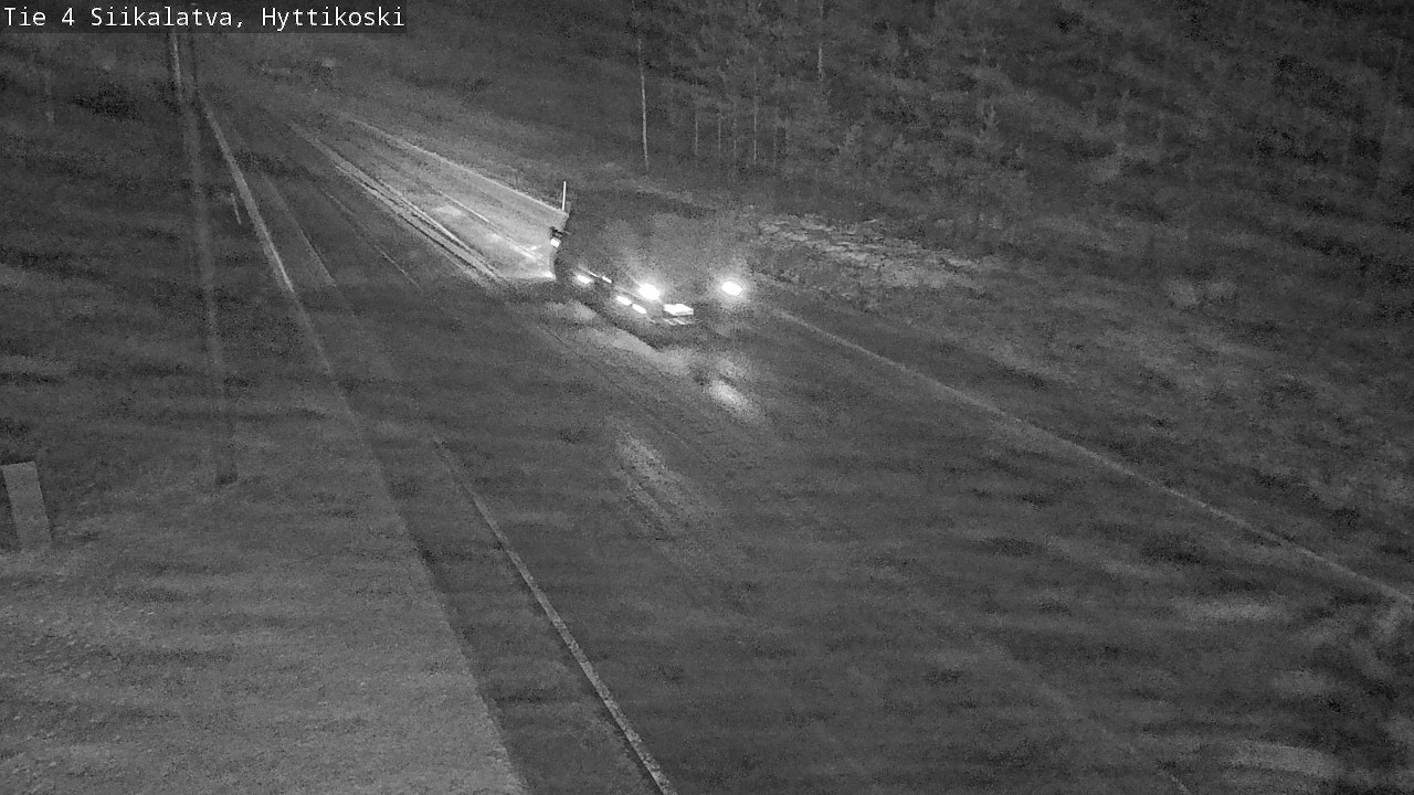 Weather Camera Image Road 4 Siikalatva, Hyttikoski, Siikalatva, Pohjois-Pohjanmaa