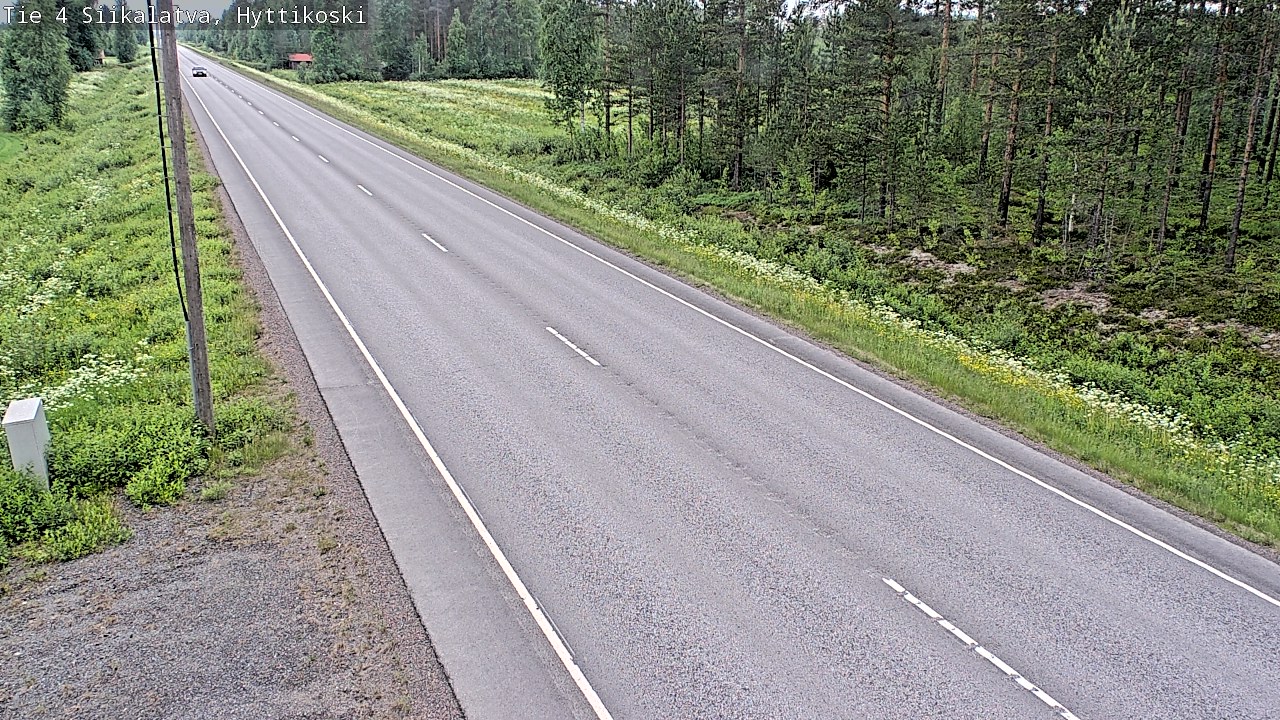 Kelikamerat Kuva Tie 4 Siikalatva, Hyttikoski, Siikalatva, Pohjois-Pohjanmaa