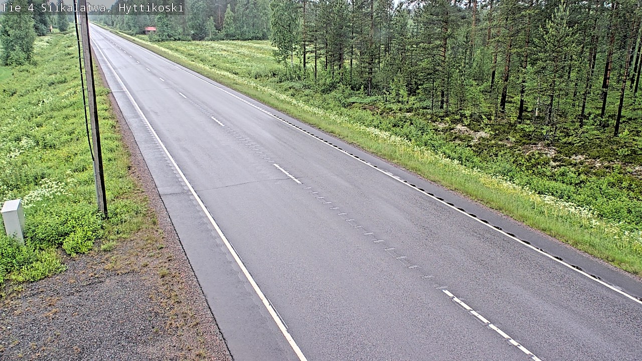 Kelikamerat Kuva Tie 4 Siikalatva, Hyttikoski, Siikalatva, Pohjois-Pohjanmaa