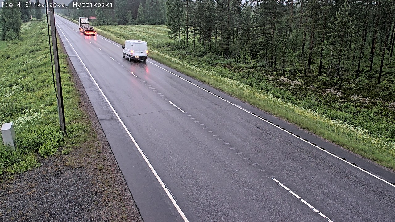 Kelikamerat Kuva Tie 4 Siikalatva, Hyttikoski, Siikalatva, Pohjois-Pohjanmaa