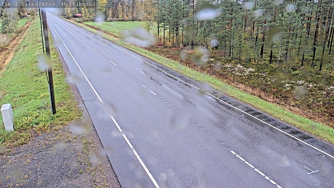 Weather Camera Image Road 4 Siikalatva, Hyttikoski, Siikalatva, Pohjois-Pohjanmaa