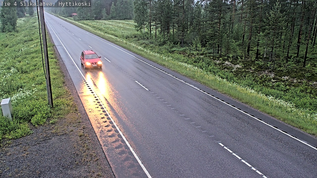 Kelikamerat Kuva Tie 4 Siikalatva, Hyttikoski, Siikalatva, Pohjois-Pohjanmaa