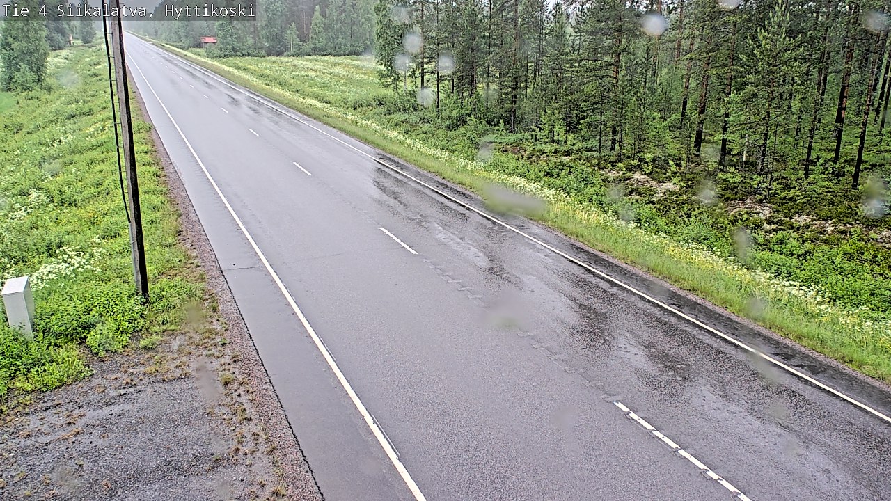 Kelikamerat Kuva Tie 4 Siikalatva, Hyttikoski, Siikalatva, Pohjois-Pohjanmaa