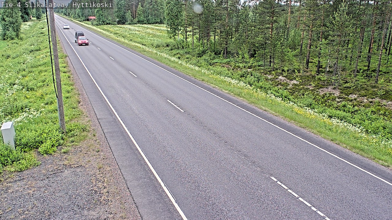 Kelikamerat Kuva Tie 4 Siikalatva, Hyttikoski, Siikalatva, Pohjois-Pohjanmaa
