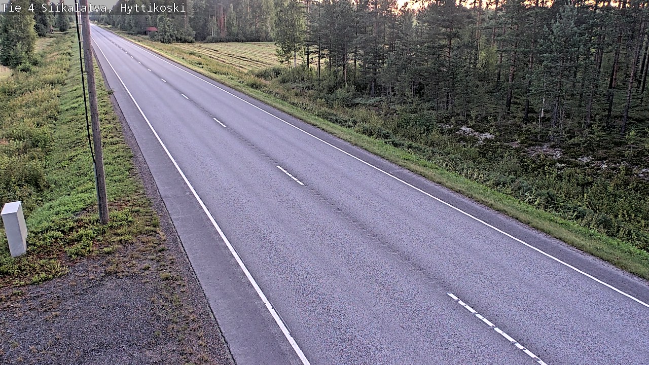 Kelikamerat Kuva Tie 4 Siikalatva, Hyttikoski, Siikalatva, Pohjois-Pohjanmaa